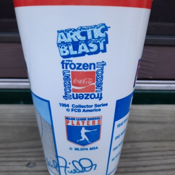 Vintage 1992/1994 MLB Jim Abbott & Cecil Fielder Collector Series souvenir cups - Picture 4 of 13